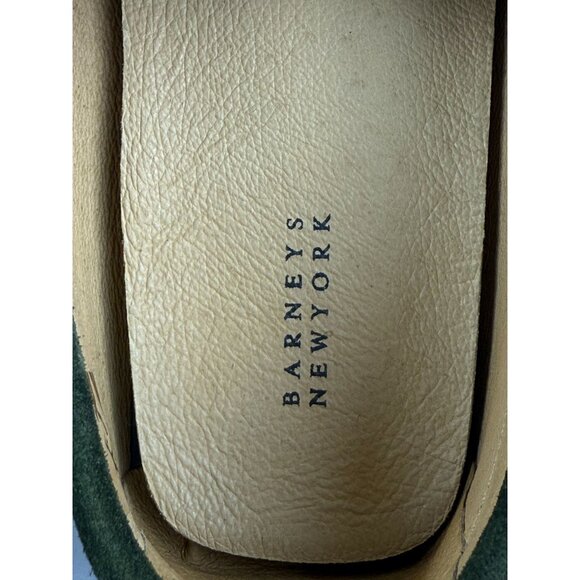 NEW BARNEYS NEW YORK Made in Italy CRI92 OTTER Suede Loafer Driving Moccasins 10 - Picture 9 of 11